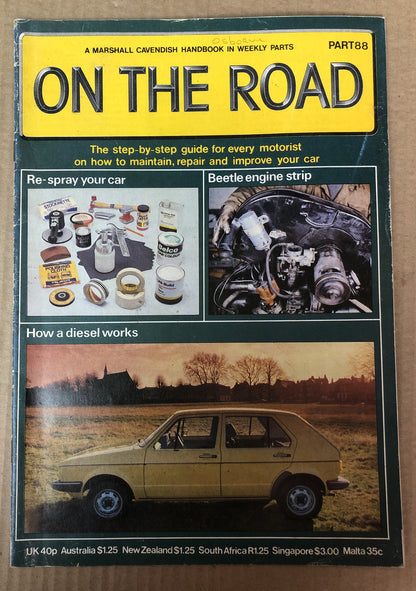 On The Road Part 88 Magazine Vintage In Good Condition