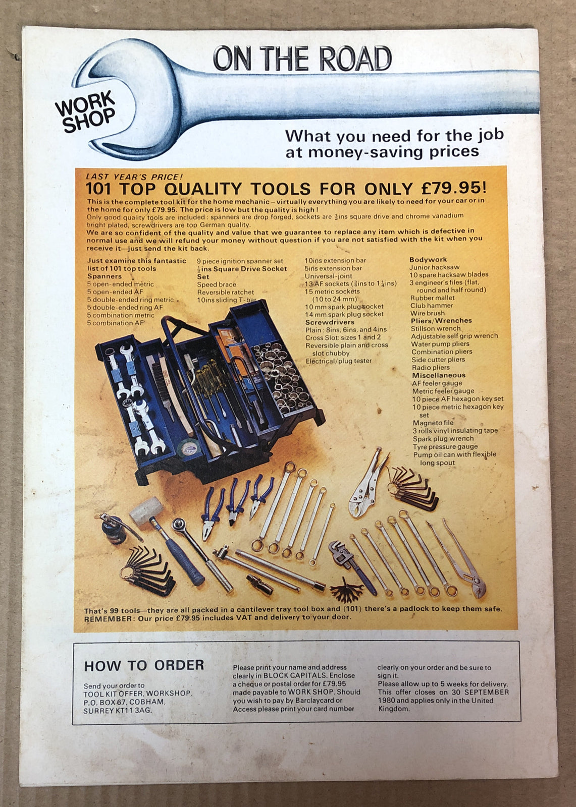 On The Road Part 88 Magazine Vintage In Good Condition