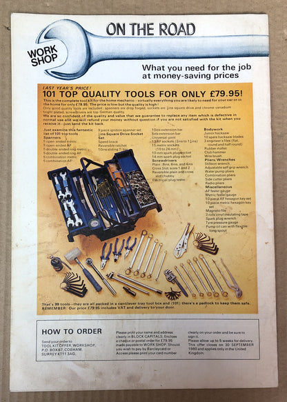 On The Road Part 88 Magazine Vintage In Good Condition