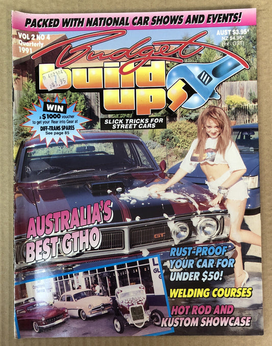 Budget Build Ups Vol.2 No.4 1991 Magazine Vintage In Good Condition