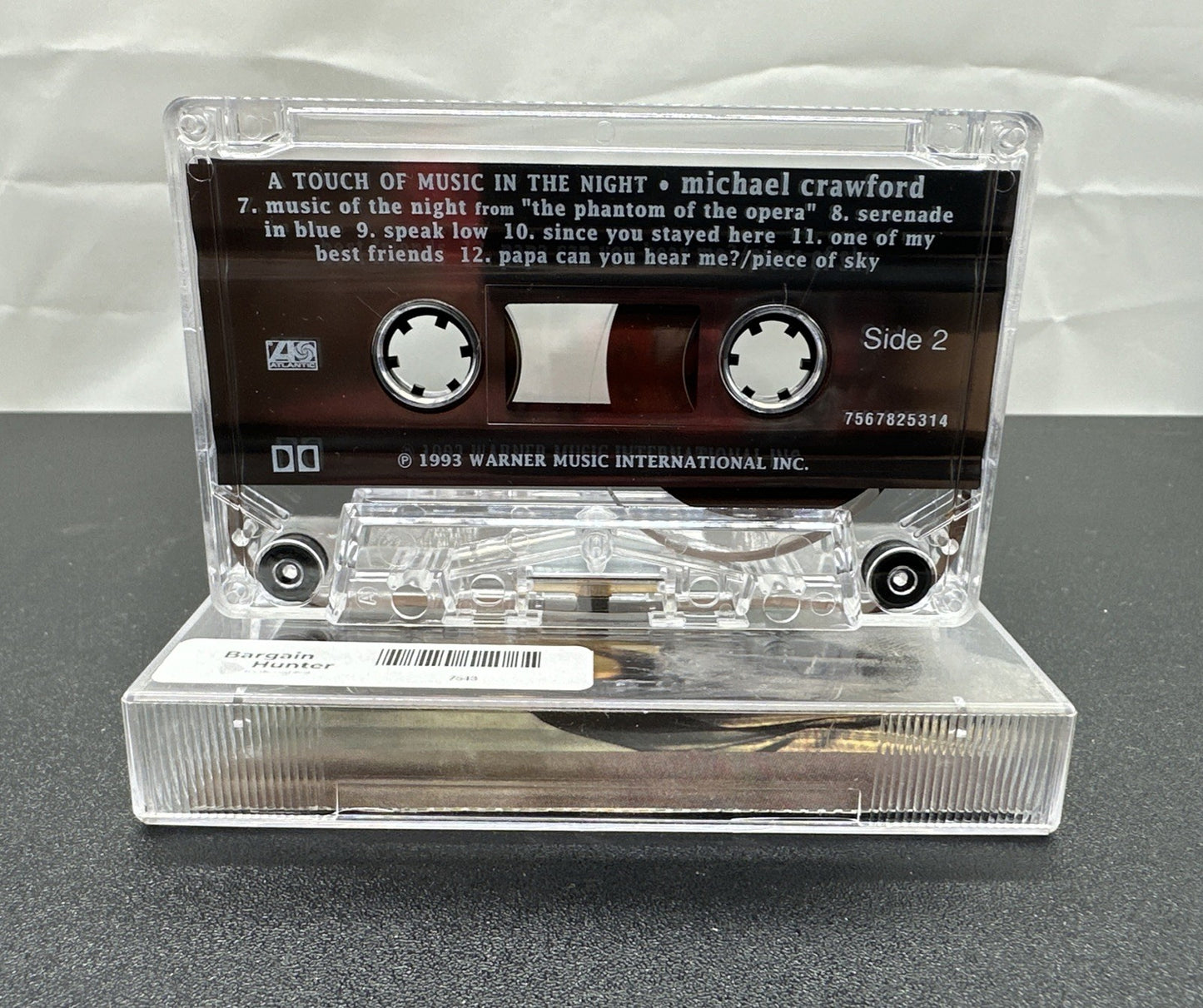 Michael Crawford : A Touch Of Music In The Night Cassette Tape In Good Cond 7543