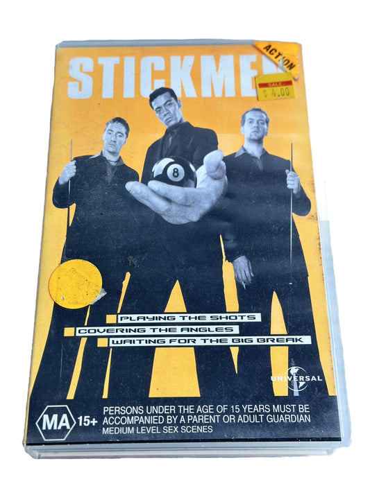 Stickmen - VHS / VCR Ex-Rental In Good Condition - 4958