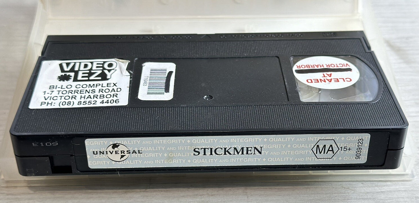 Stickmen - VHS / VCR Ex-Rental In Good Condition - 4958