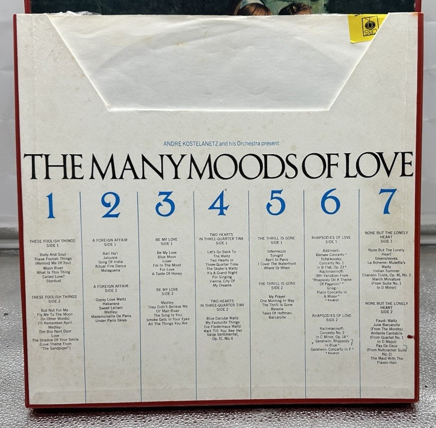 Andre Kostelanetz : Presents The Many Moods Of Love Record In OK Condition 7679