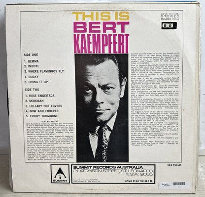 Bert Kaempfert - This Is Bert Kaempfert - 12" Vinyl Record 3888