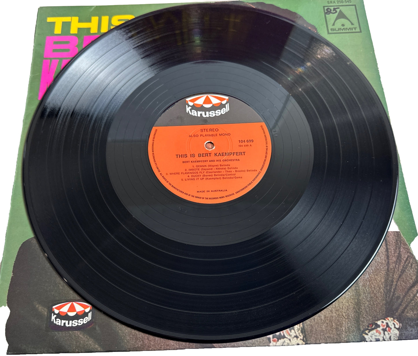 Bert Kaempfert - This Is Bert Kaempfert - 12" Vinyl Record 3888
