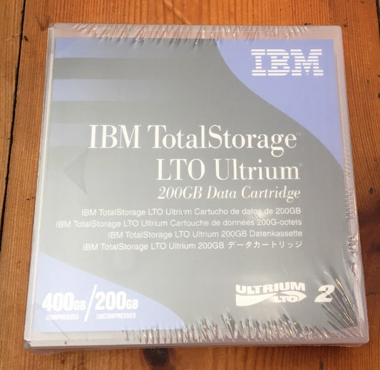 IBM  LTO 2 Ultrium 400GB RW Data Cartridge Tape 08L9870 + Free Post Aus Seller