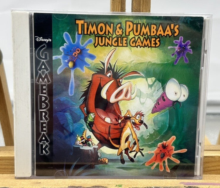 Disney's Timon And Pumbaa's Jungle Games PC Gamebreak In Good Condition 6576