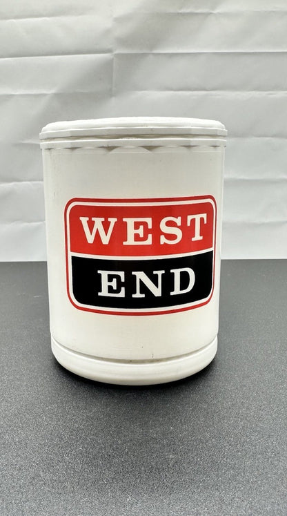 Vintage WEST END BEER Hard Plastic Stubby Holder In Good Condition  9102