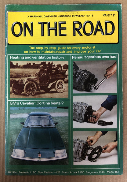 On The Road Part 111 Magazine Vintage In Good Condition