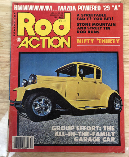 Rod Action Volume 7 Number 12 December Vintage Magazine In Good Condition