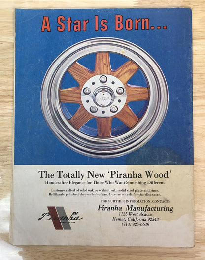 Rod Action Volume 7 Number 12 December Vintage Magazine In Good Condition