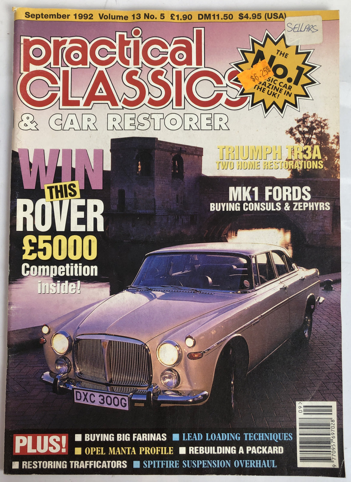 Practical Classics & Car Restorer Vol. 13 No. 5 1992 Magazine In Good Condition