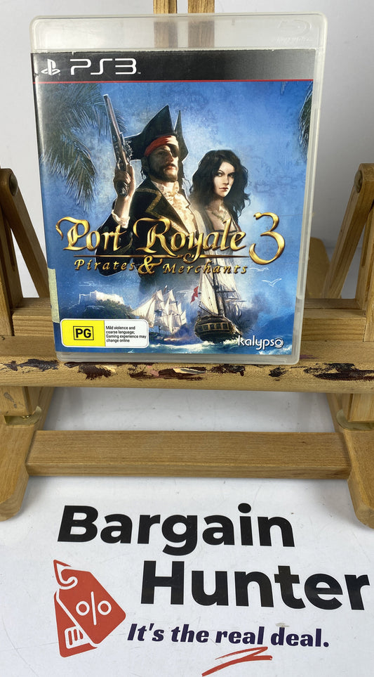 3426 Port Royale 3 Pirates And Merchants PAL Playstation 3/PS3 InComplete