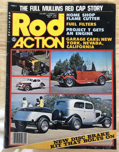 Rod Action Volume 7 Number 3 March Vintage Magazine In Good Condition
