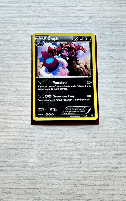 Drapion Pokemon Reverse Holo Dark Card Year 2014 (5243)