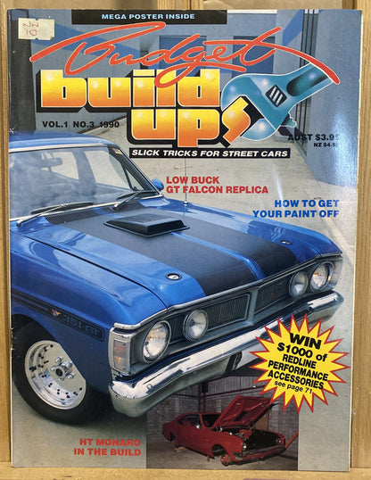 Budget Build Ups Vol 1 No 3 1990 Magazine In OK Condition