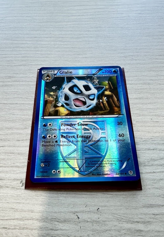 Glalie Pokemon Reverse Holo Water Card Year 2013 (5243)