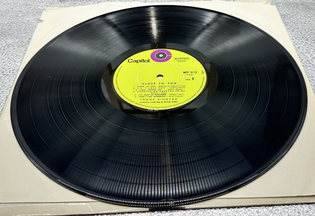 Frank Sinatra – Close To You Record In Good Condition 6424