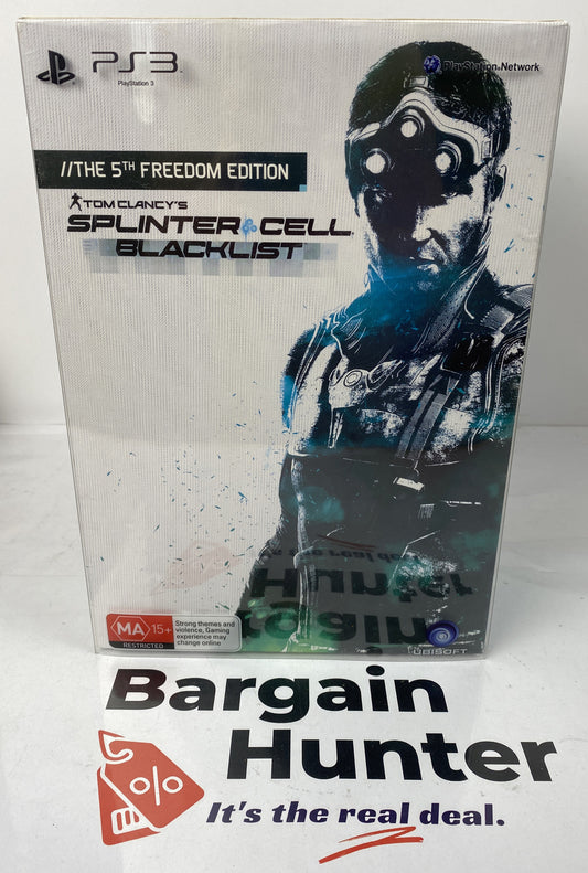 3217 Tom Clancy's Splinter Cell Blacklist Collector Play Station 3 Missing Game