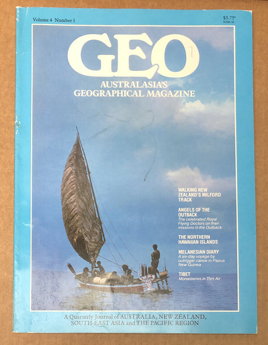Australasia's Geographic Magazine Vol. 4 No.1 In Good Condition