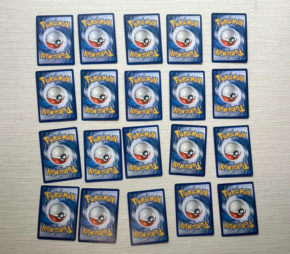 20 X Pokemon Trainer Cards Collection Random Years & Series 6388