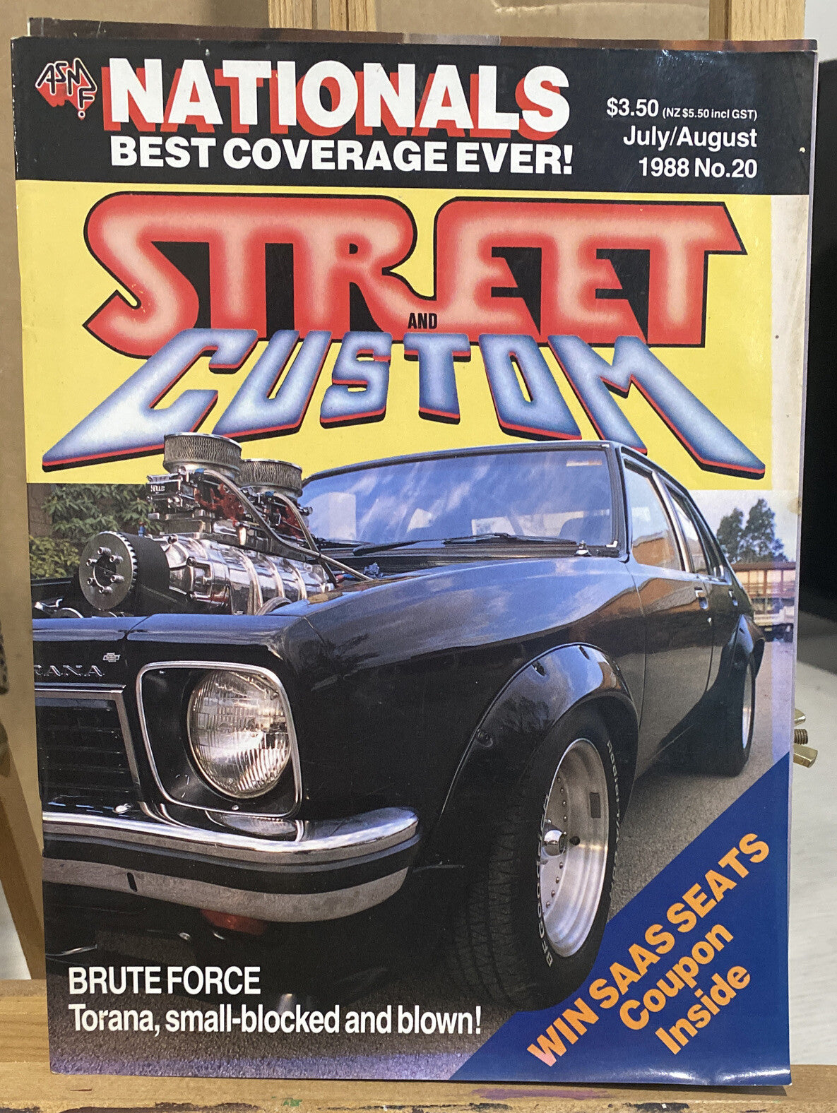 Street And Custom No 20 1988 Magazine In Good Condition
