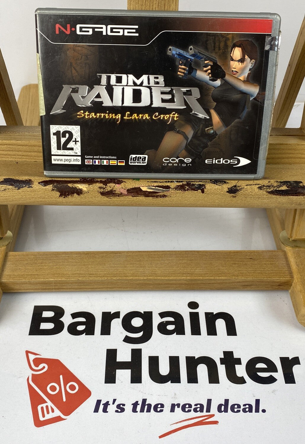 3323 NOKIA N-GAGE Game Tomb Raider Starting Lara Croft In Good Condition