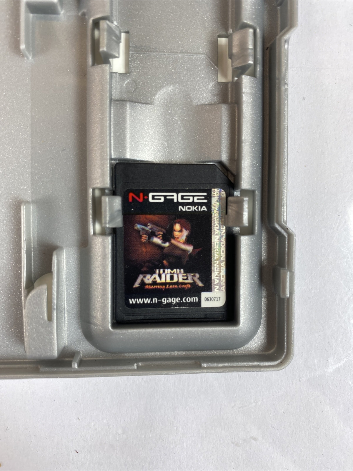 3323 NOKIA N-GAGE Game Tomb Raider Starting Lara Croft In Good Condition