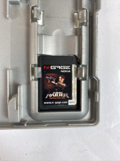 3323 NOKIA N-GAGE Game Tomb Raider Starting Lara Croft In Good Condition