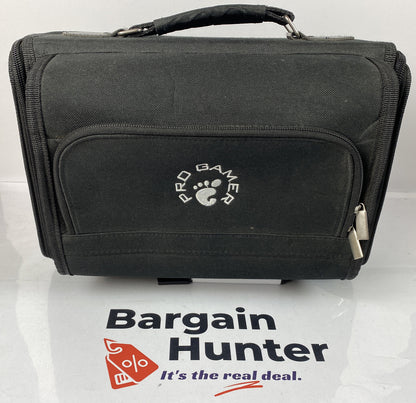 2463 Pro Gamer Carry Bag / Case In Black In Good Condition