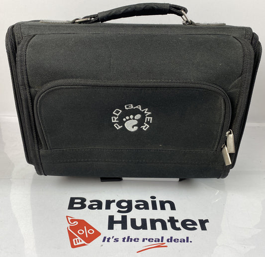 2463 Pro Gamer Carry Bag / Case In Black In Good Condition