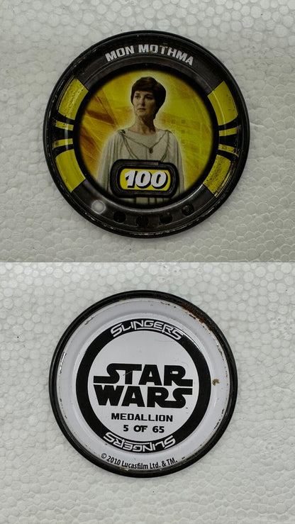 STAR WARS Slingers Metal Medallion Medals 2010 LUCASFILM In Good Condition