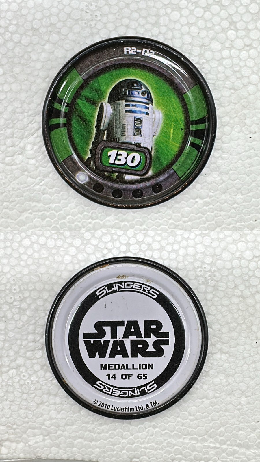 STAR WARS Slingers Metal Medallion Medals 2010 LUCASFILM In Good Condition