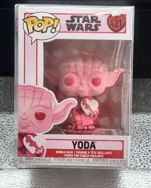 Funko POP! Star Wars Yoda #421 Valentine's Day Special Edition Pink heart Love