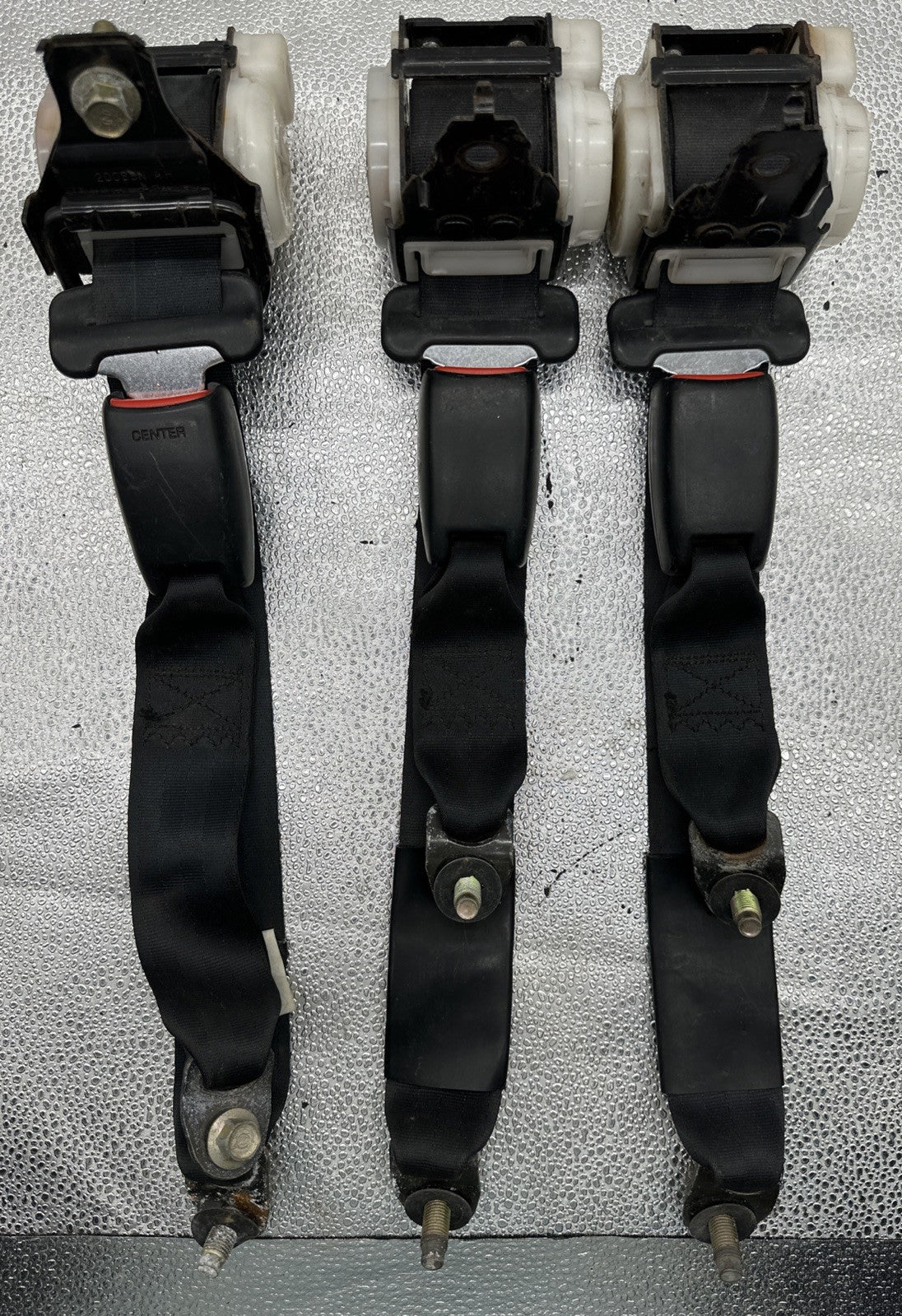 Nissan ER34 Skyline 4-Door Rear SeatBelt Set of 3 NSB053NK067 NSB053NK069(9126)