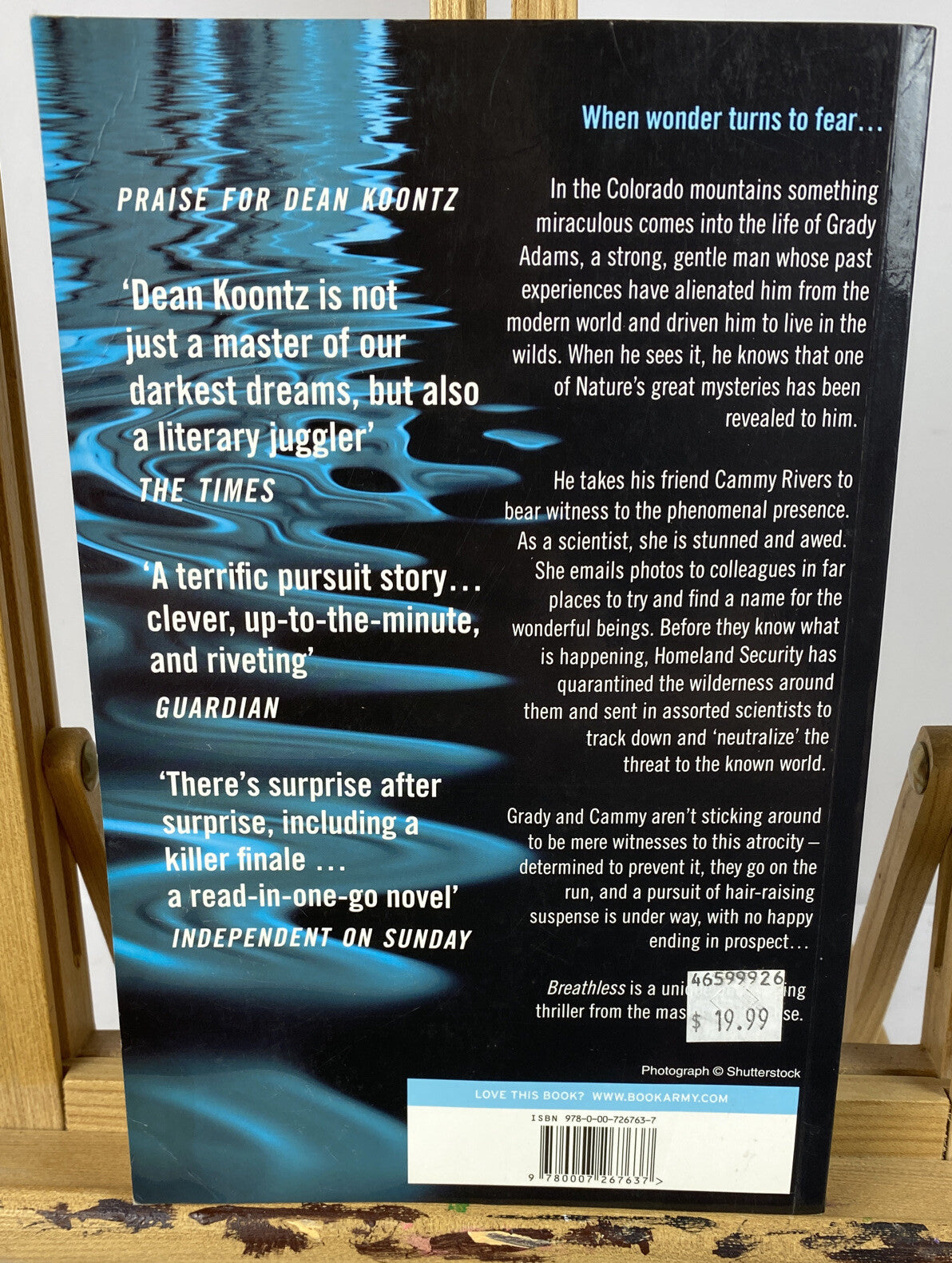 Breathless Dean Koontz Novel In Good Condition