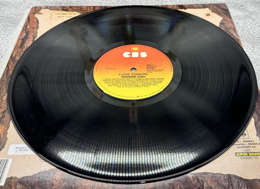 Rosanne Cash - I Love Country Record In Good Condition 7687