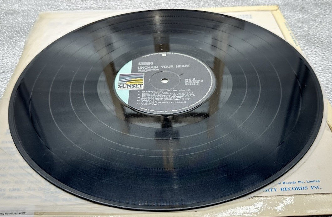 Slim Whitman – Unchain Your Heart Record In Good Condition 6748