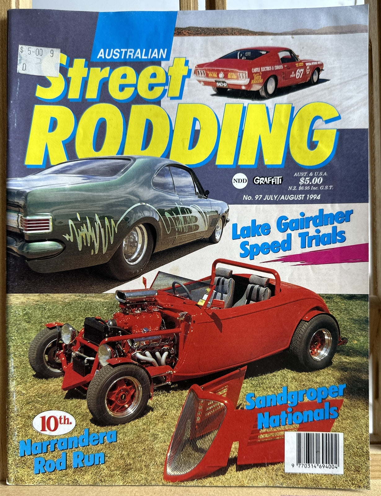 Graffiti Australian Street Rodding Magazine No.97 July/August 1994 In VGC