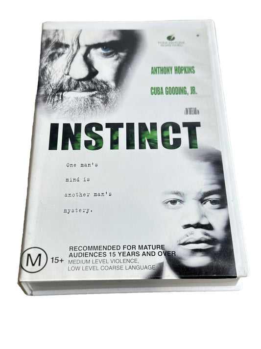 Instinct - VHS / VCR Ex-Rental In Good Condition - 4957