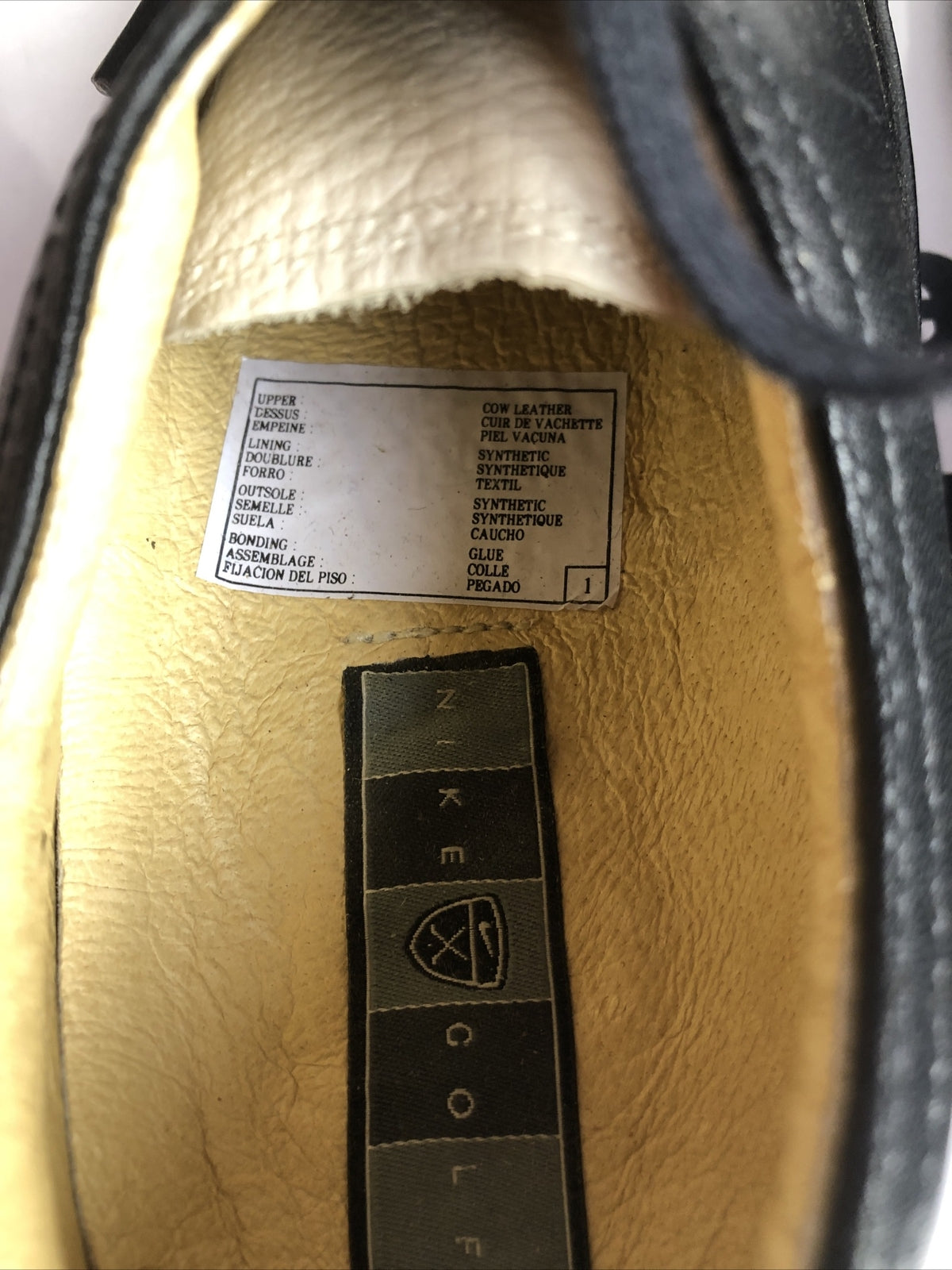 F159 Nike Air Golf Shoes In Black US8.5 UK6 EUR40 In Good Condition