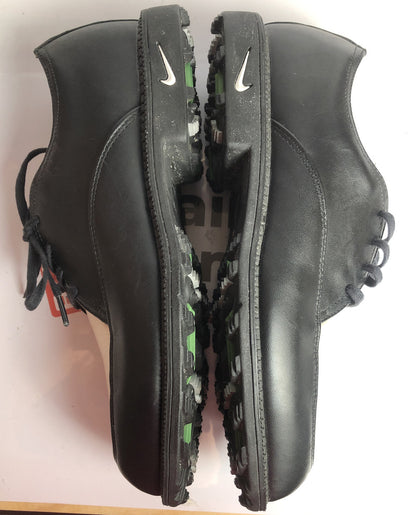 F159 Nike Air Golf Shoes In Black US8.5 UK6 EUR40 In Good Condition