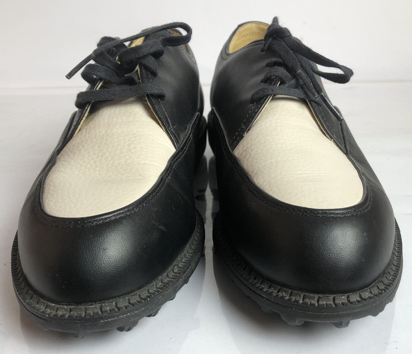 F159 Nike Air Golf Shoes In Black US8.5 UK6 EUR40 In Good Condition