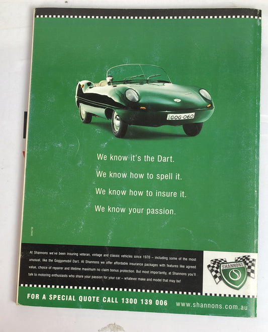 Australian Classic Car 9th Edition 2003 Magazine Vintage In Good Condition