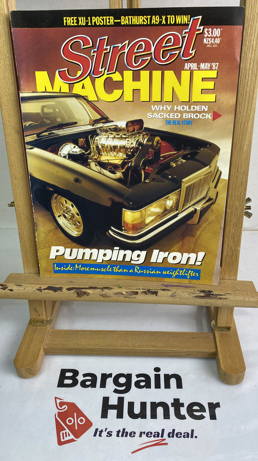 Street Machine April - May 1987 Magazine In Good Condition