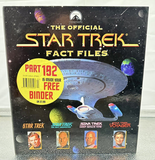 The Official Star Trek Fact Files 40/41/42 - In GC - 5613