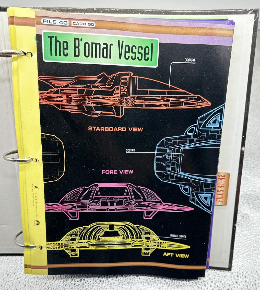 The Official Star Trek Fact Files 40/41/42 - In GC - 5613