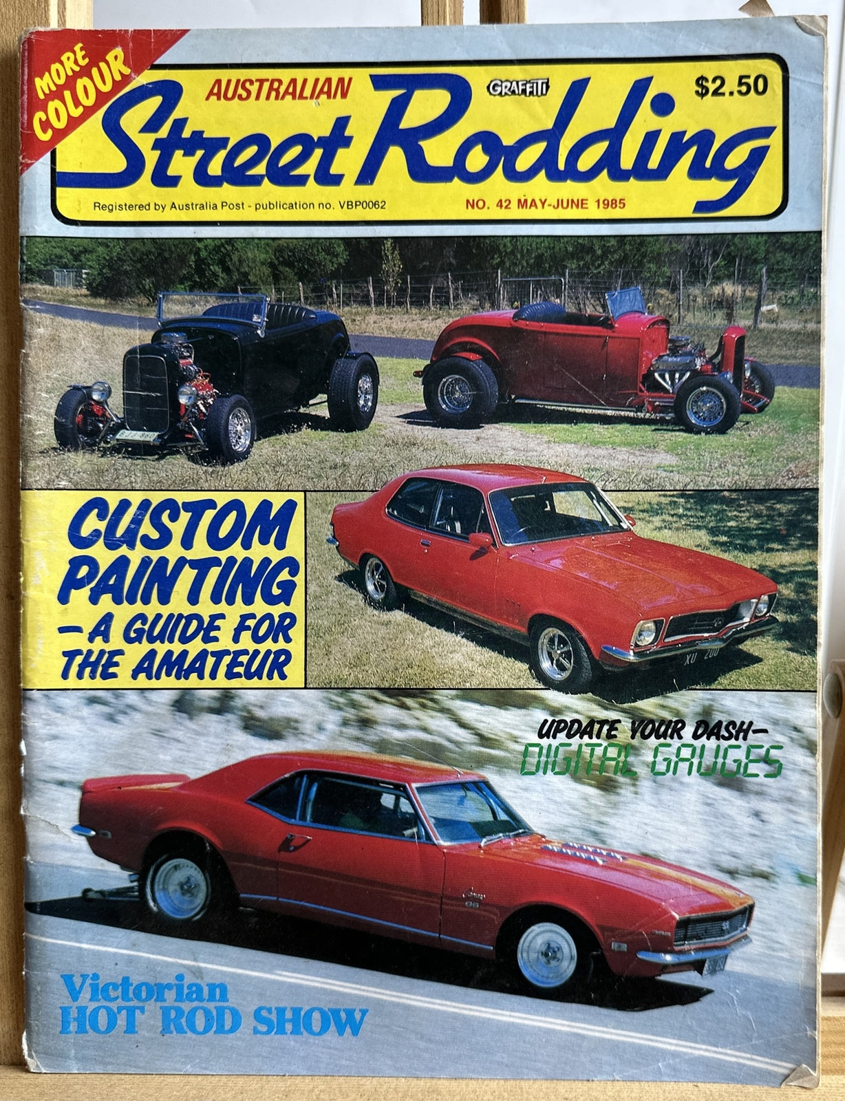 Graffiti Australian Street Rodding Magazine No.42 May/June 1985 In VGC