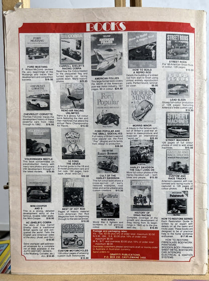 Graffiti Australian Street Rodding Magazine No.42 May/June 1985 In VGC